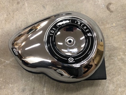 Luchtfilter Harley-Davidson Dyna 103 teardrop chroom (2013-2017)