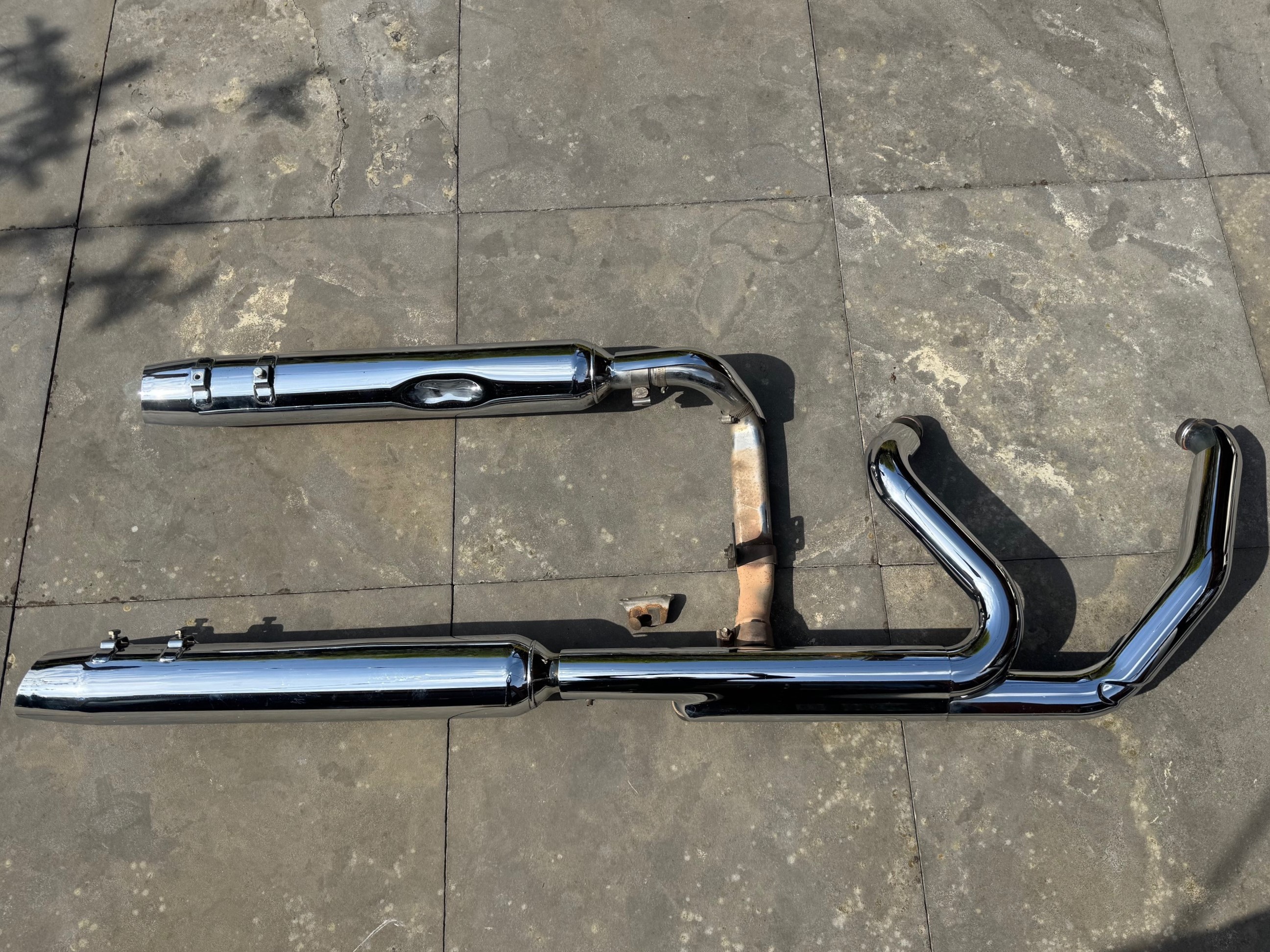 Uitlaatsysteem Harley-Davidson Touring 103 compleet