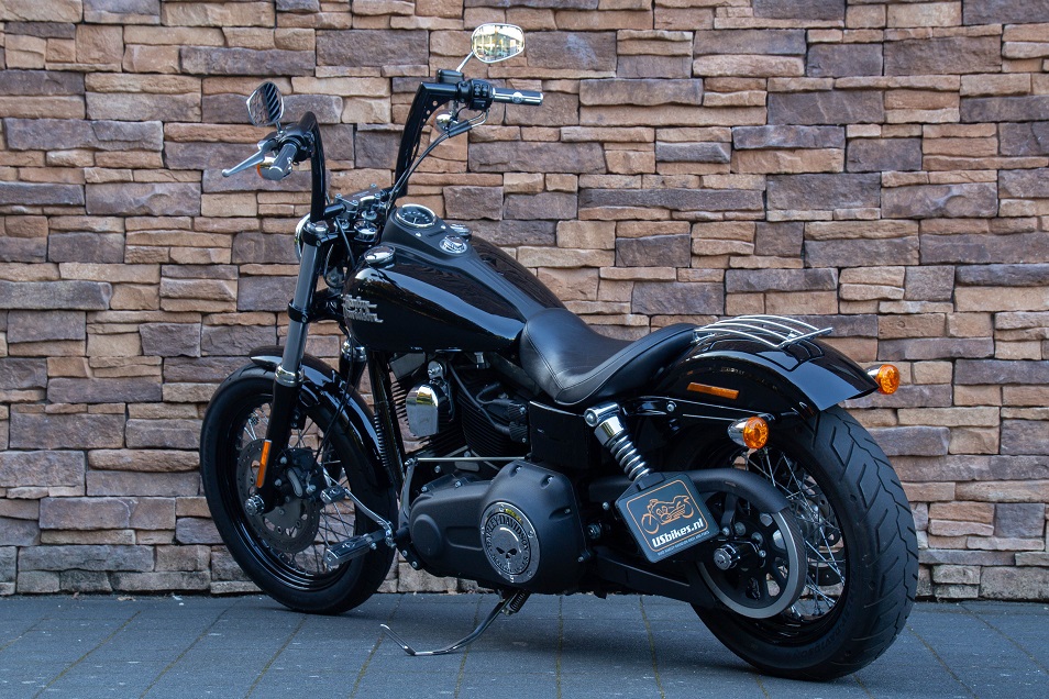 2015 Harley-Davidson FXDB Dyna Street Bob 103 Vance Hines vivid black LA