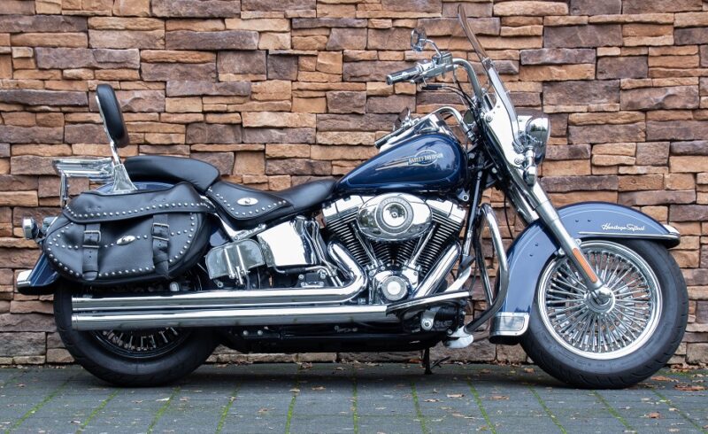 2008 Harley-Davidson FLSTC Heritage Classic Softail Vance Hines US Bikes Uden