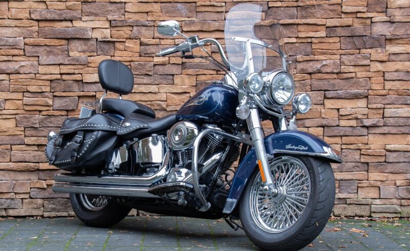 2008 Harley-Davidson FLSTC Heritage Classic Softail Vance Hines US Bikes Uden